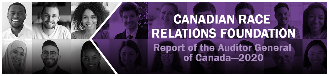 Canadian Race Relations Foundation—Report of the Auditor General of Canada—2020