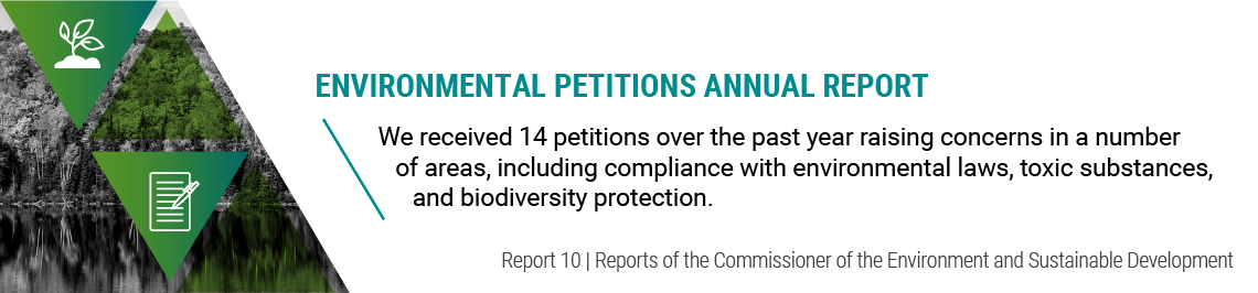 Report 10—Environmental Petitions Annual Report