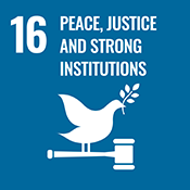 United Nations’ sustainable development goal number 16: Peace, Justice and Strong Institutions