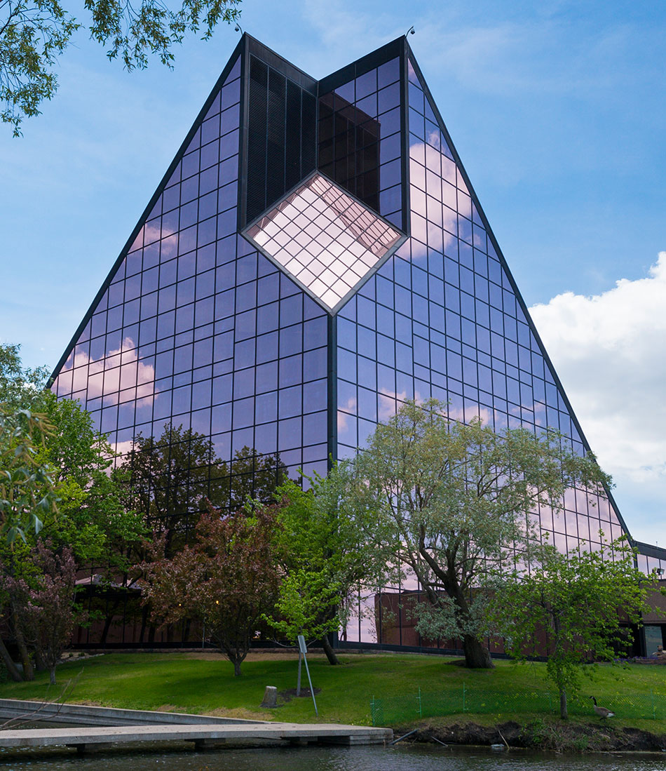 Photo of the exterior of the building in Winnipeg