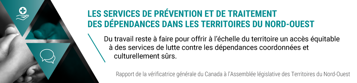 Les services de prévention et de traitement des dépendances dans les Territoires du Nord-Ouest