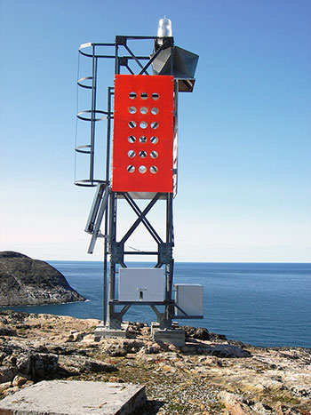 Image of a shore light