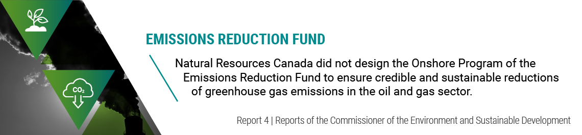 Report 4—Emissions Reduction Fund—Natural Resources Canada