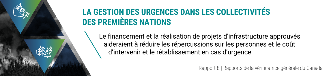 Rapport 8 — La gestion des urgences dans les collectivités des Premières Nations — Services aux Autochtones Canada