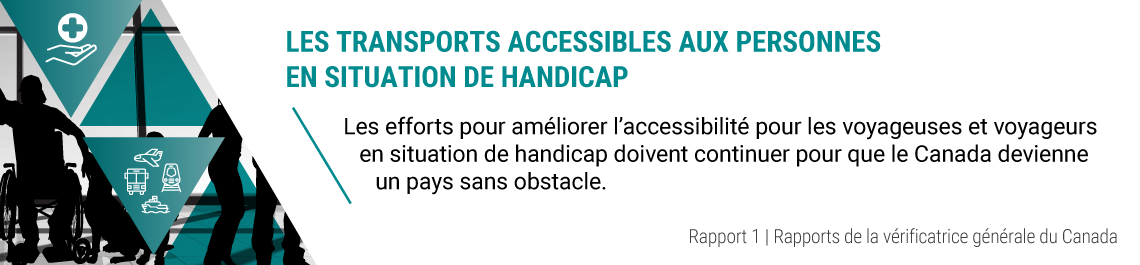 Rapport 1 — Les transports accessibles aux personnes en situation de handicap